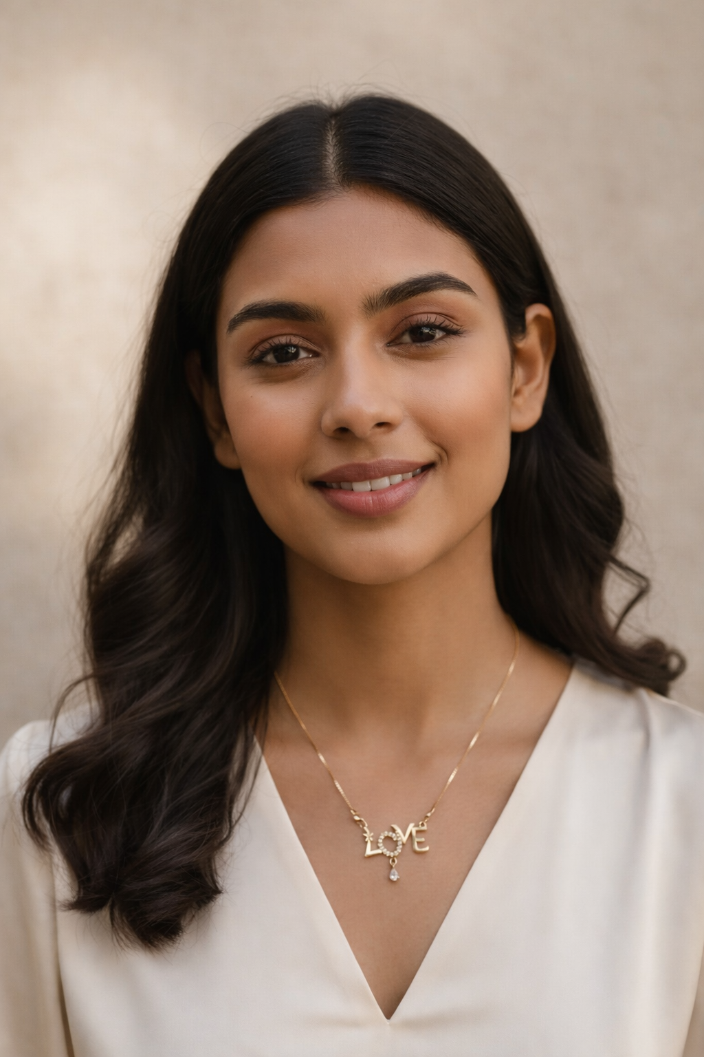 Eternal Love Gold Pendant Necklace