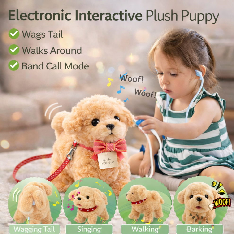šļø Pup⢠Electronic Plush Puppy Interactive Toys