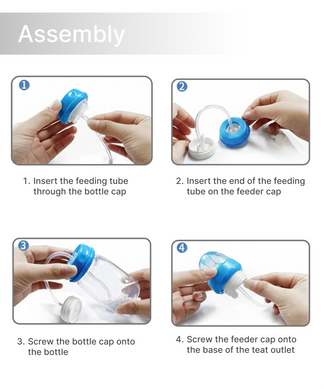 AurenSip™ | Hands-Free Self-Feeding Bottle for Babies