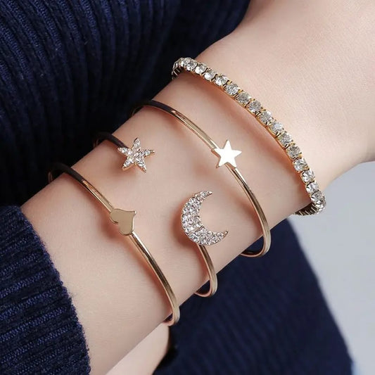 Auren Celestia Charm Bracelet Set